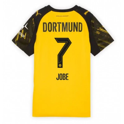 Borussia Dortmund Jobe Bellingham #7 Domaci Dres za Ženska 2025-26 Kratak Rukav Borussia Dortmund Jobe Bellingham #7 Domaci Dres za Ženska 2025-26 Kratak Rukav